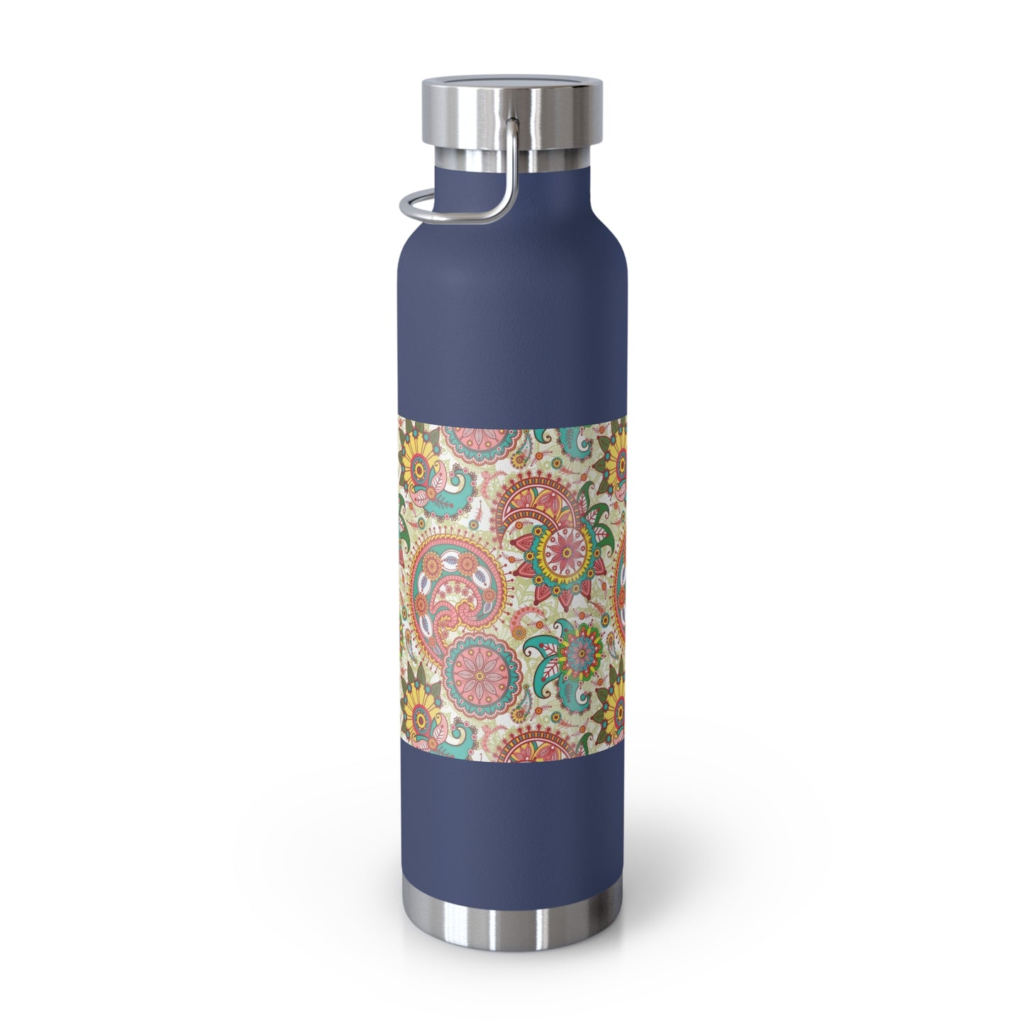 Indian Breath Copper Vacuum Insulated Bottle, 22oz