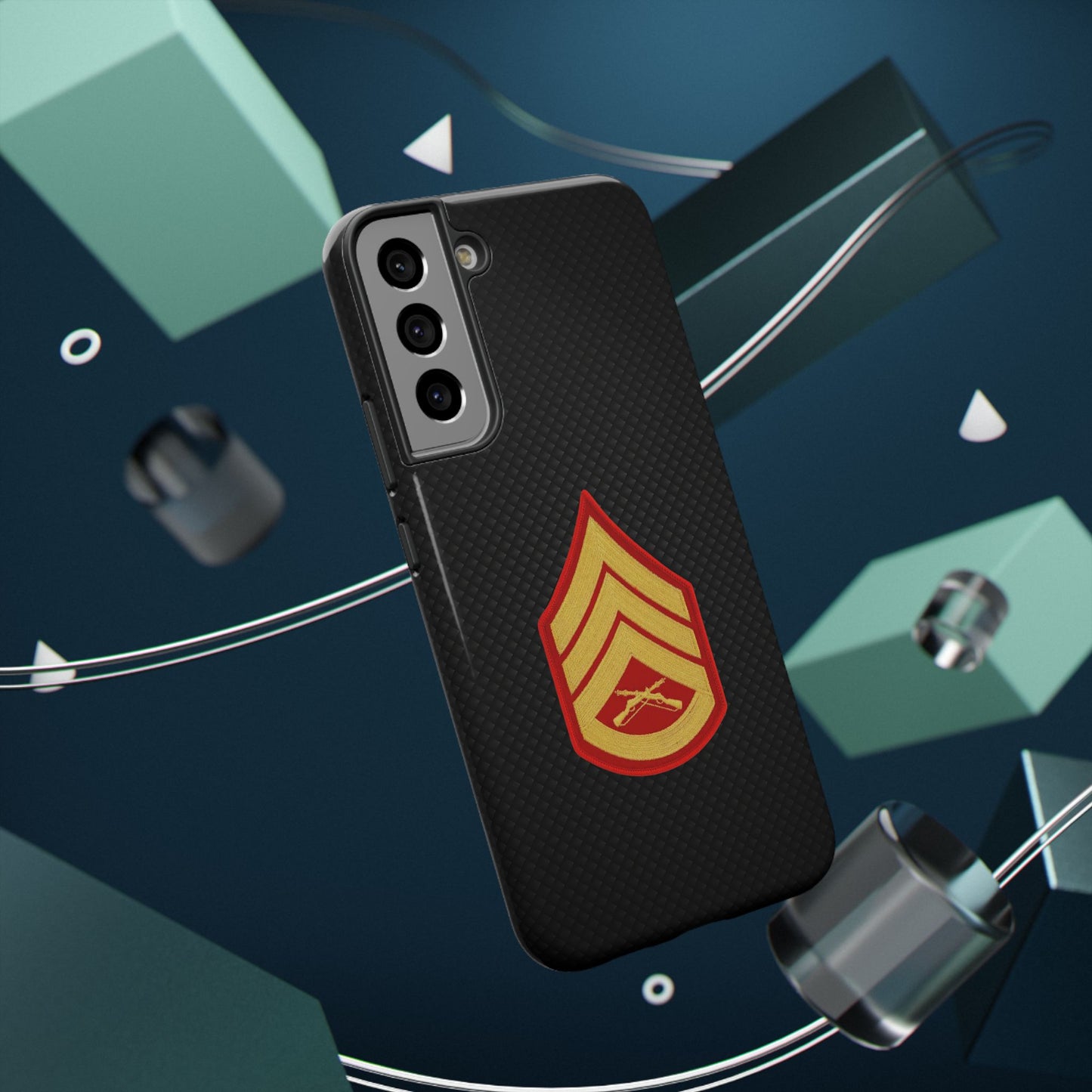 Rank Insignia Impact-Resistant Cases, Staff Sergeant