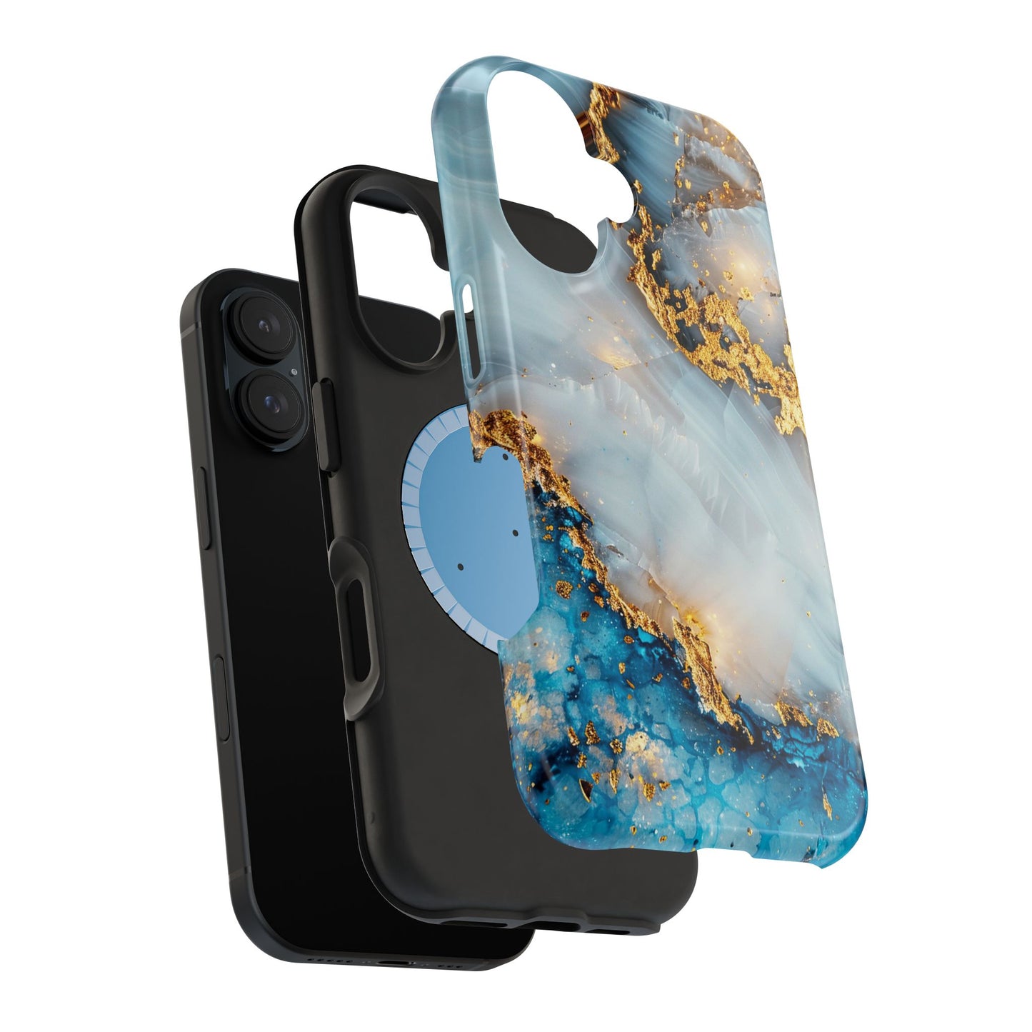 Marble Luxe Magnetic iPhone Cases, Elegant Design