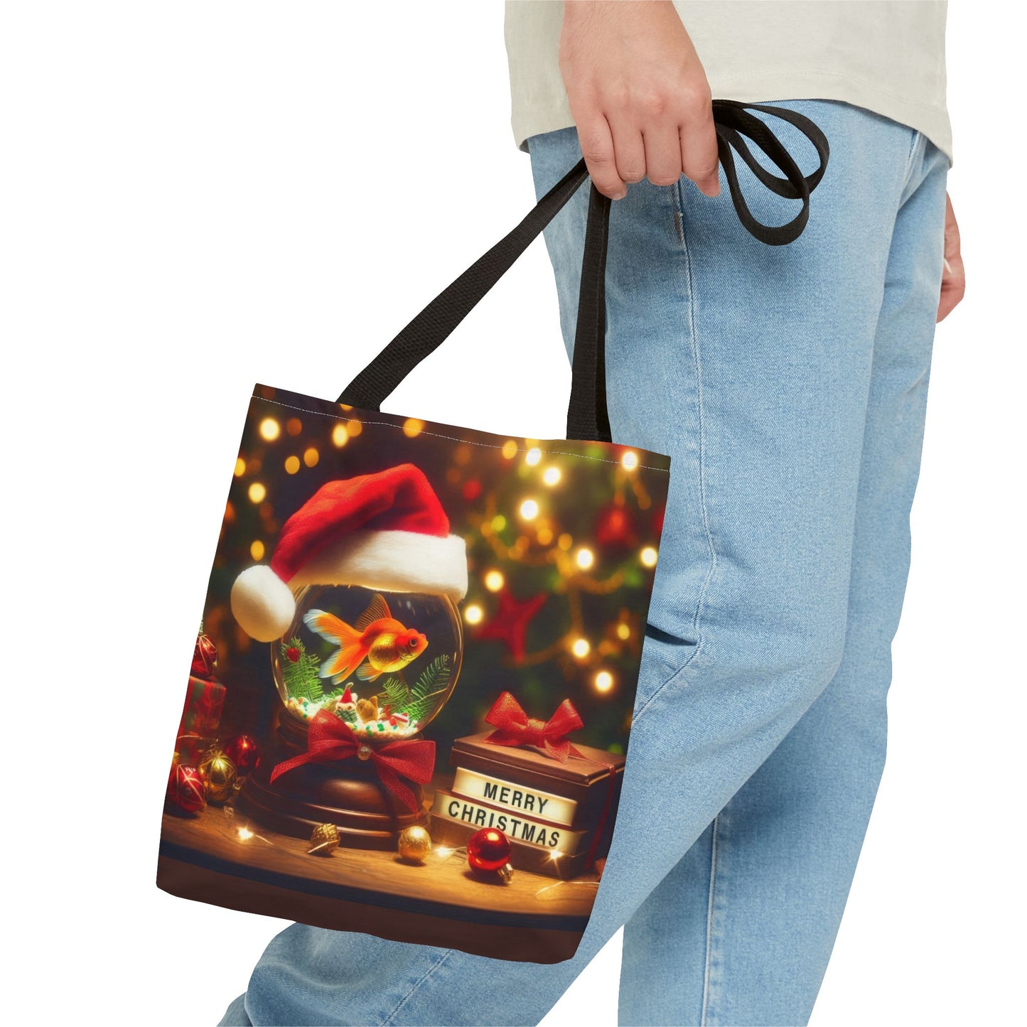 Merry Fin-tastic WishesTote Bag (AOP)