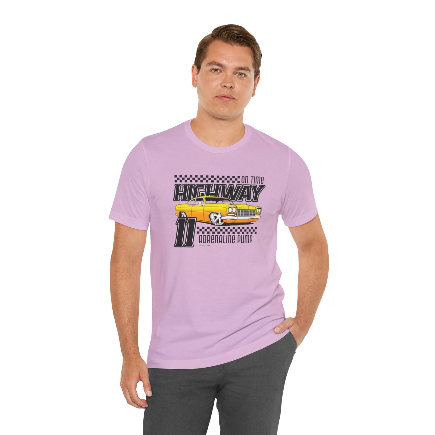 On Time Highway Adrenaline Pump Unisex Jersey Short Sleeve Tee