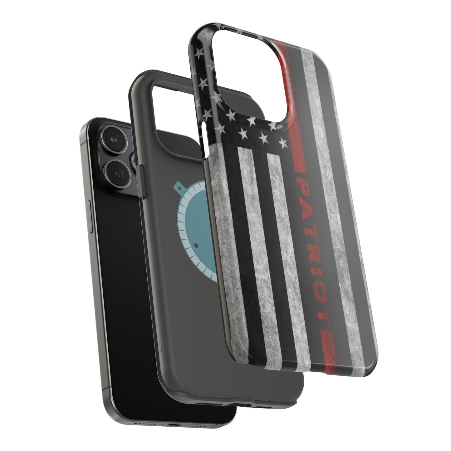 Red Line Magnetic Phone Cases, Firefighter Gift