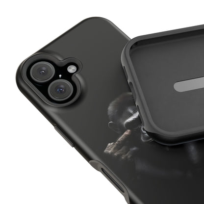 Edgy Gorilla Magnetic iPhone Case, Unique Cell Phone Cover