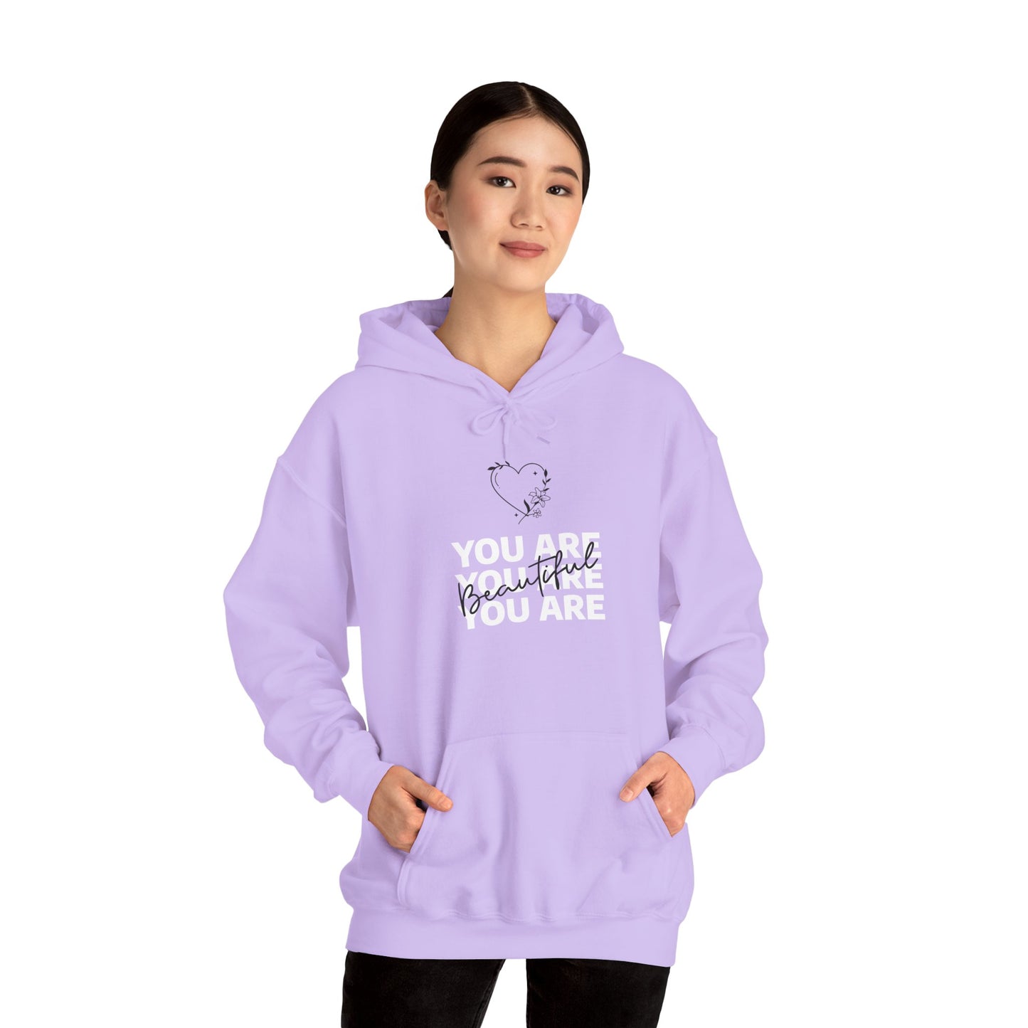 You Are Beautiful Hooded Sweatshirt