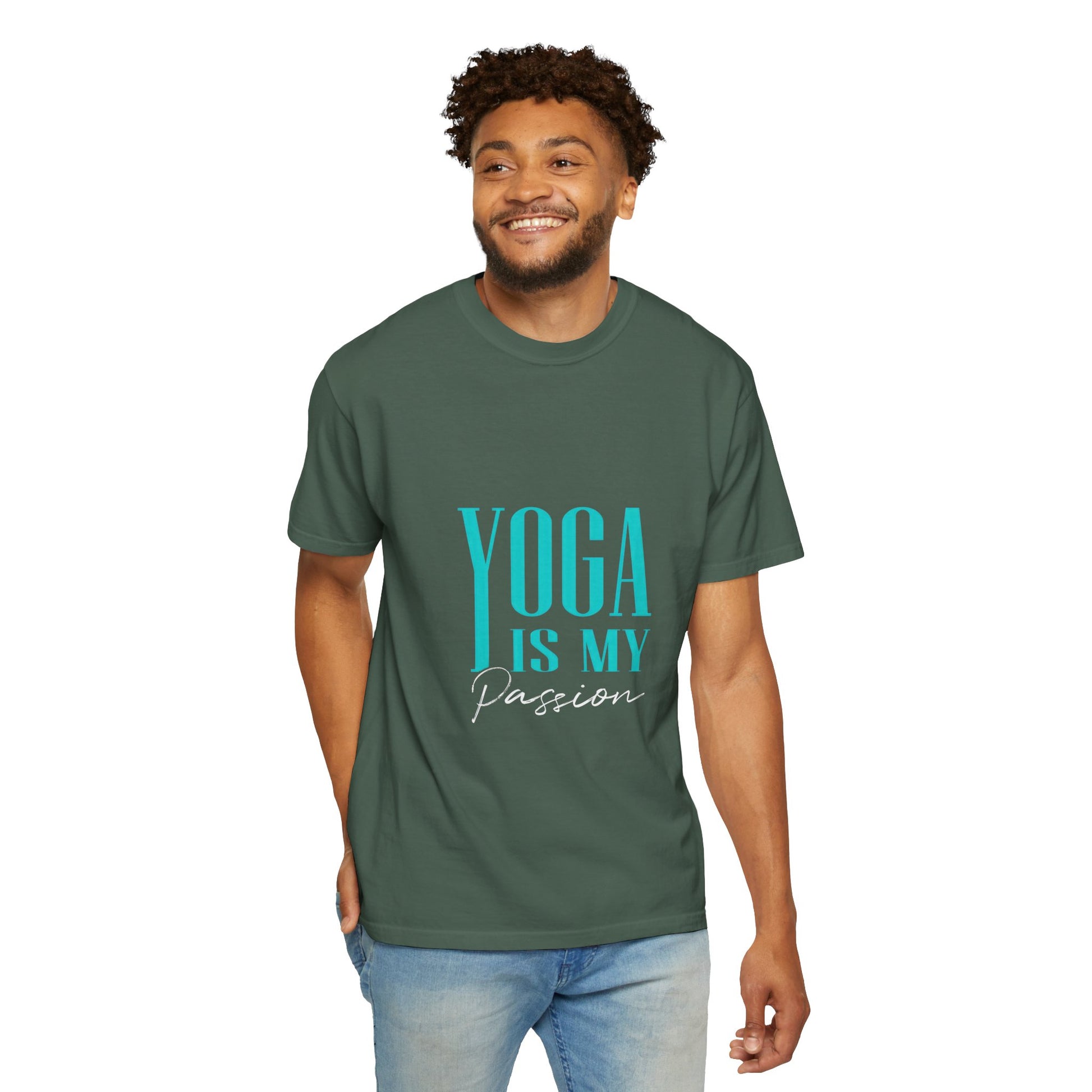 Yoga Is My Passion Unisex Garment-Dyed T-Shirt