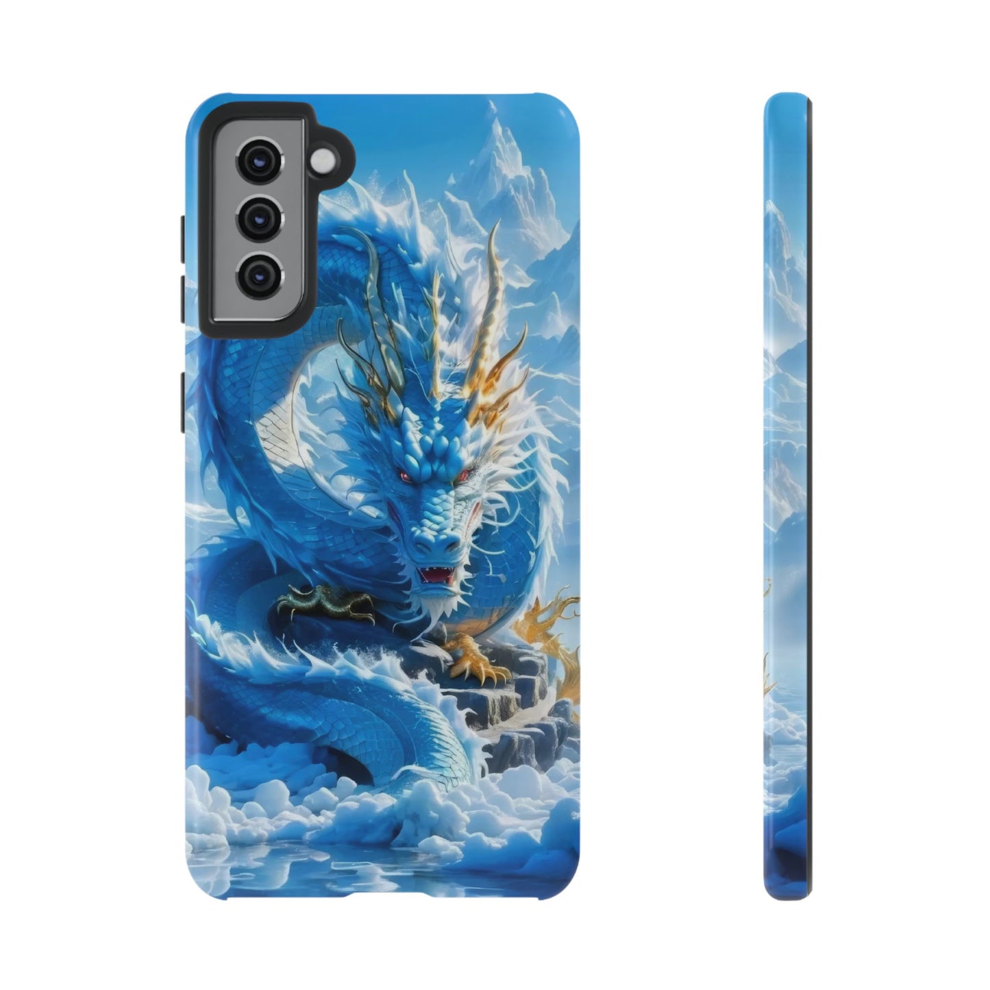 Ice Dragon Samsung Phone Case Fantasy Phone Cover