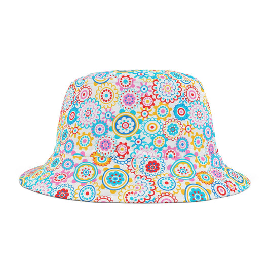 Flower Pop Bucket Hat (AOP)