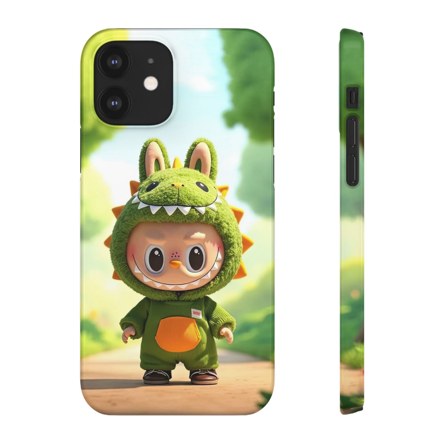 The Monsters Snap Case for iPhone Models – Playful Dinosaur Design