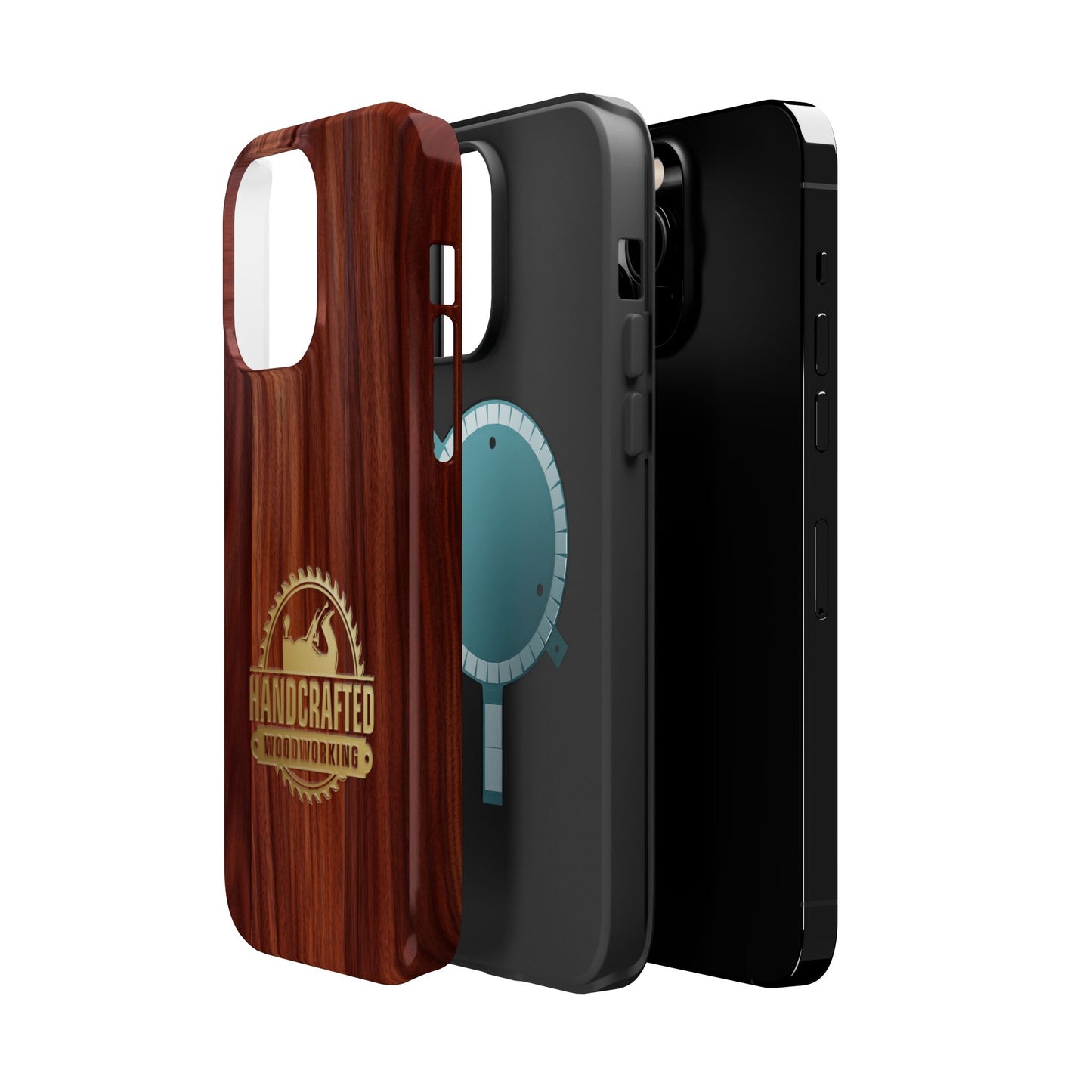 Woodworking Logo Magnetic iPhone Case