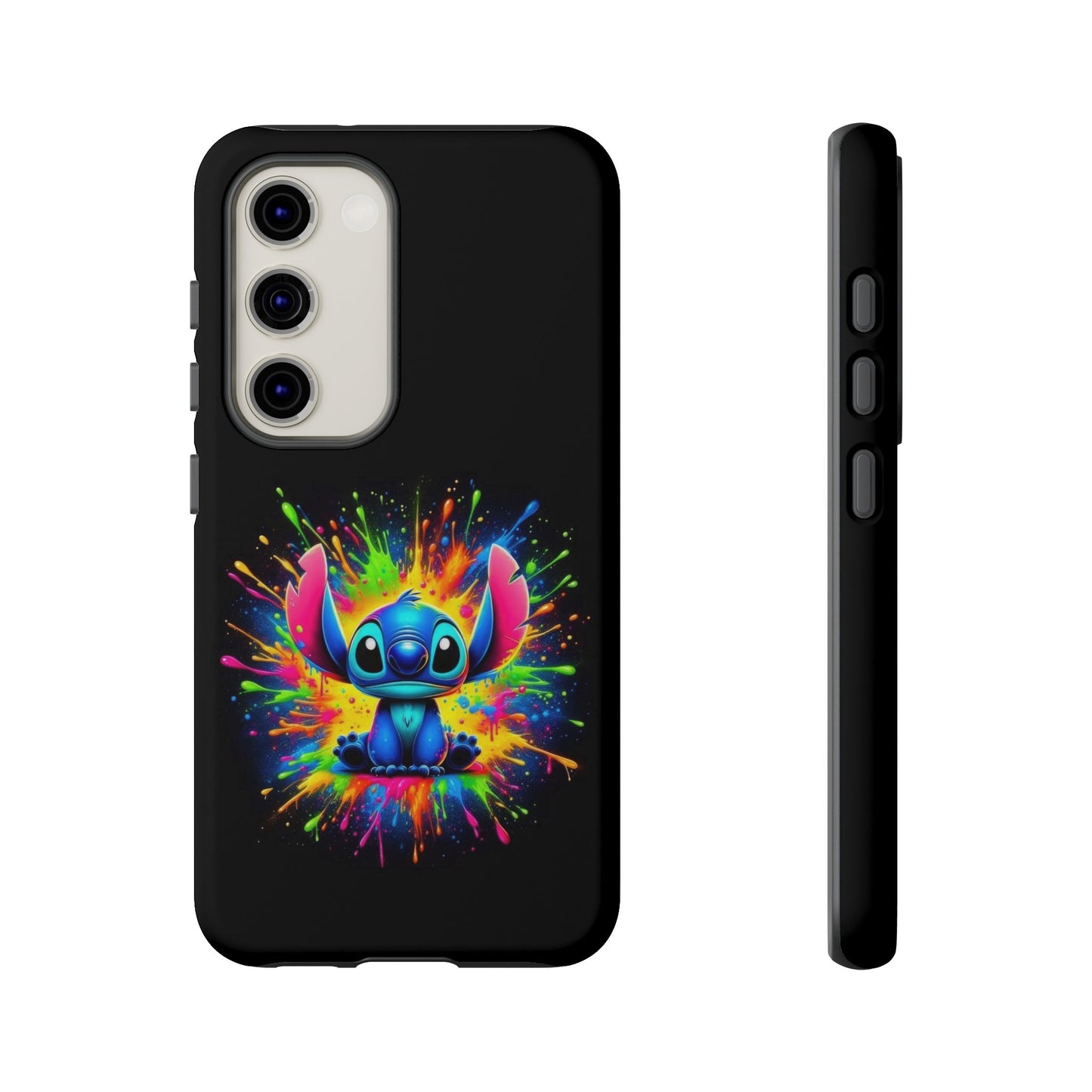 Colorful Samsung Cartoon Phone Cases, Stitch Phone Cover