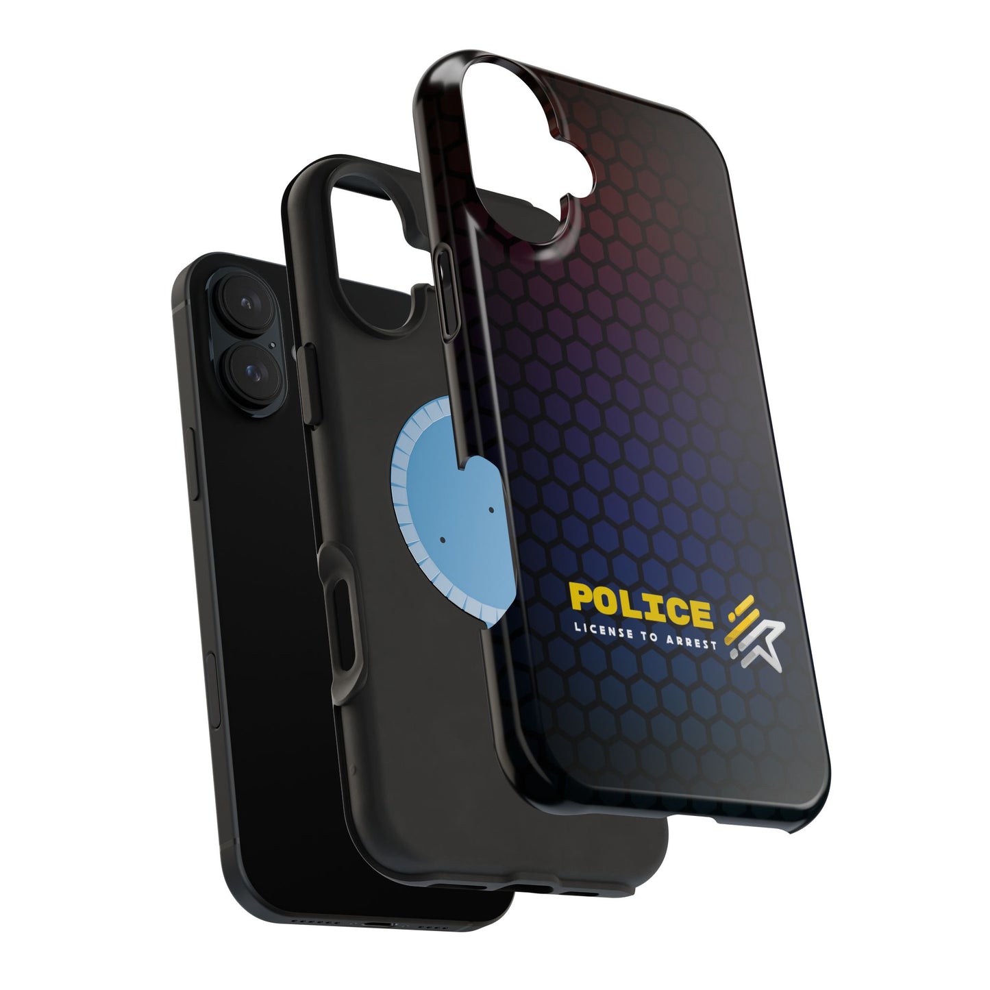 Police Magnetic iPhone Cases, License To Arrest