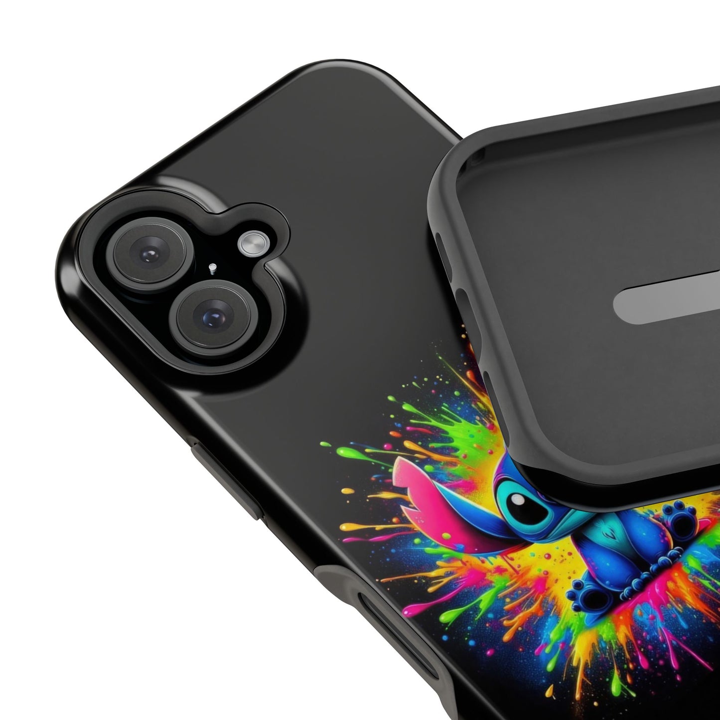 Colorful Cartoon Phone Case, Magnetic Tough Cover