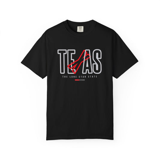 Texas Pride Unisex Garment-Dyed T-Shirt - Casual Style for State Lovers