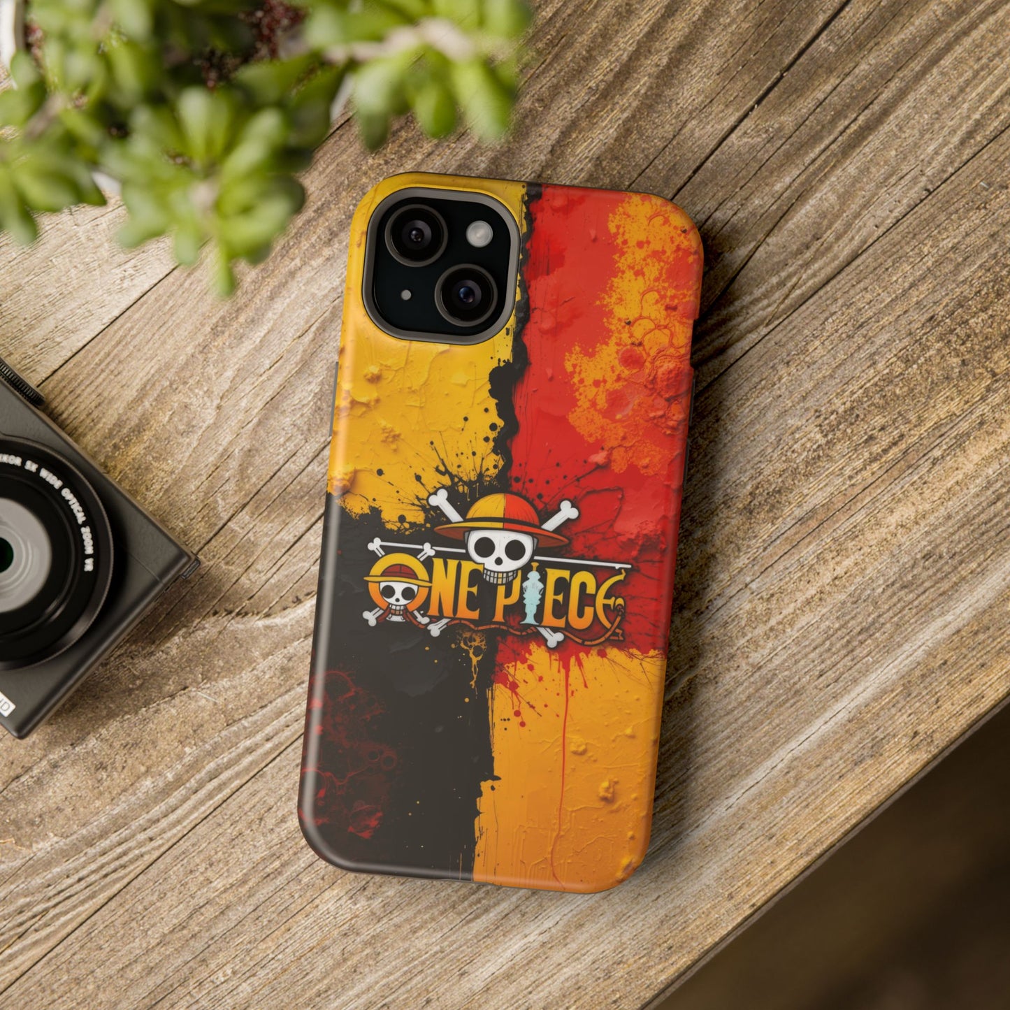 One Piece Vibrant Magnetic iPhone Cases, Anime Accessories