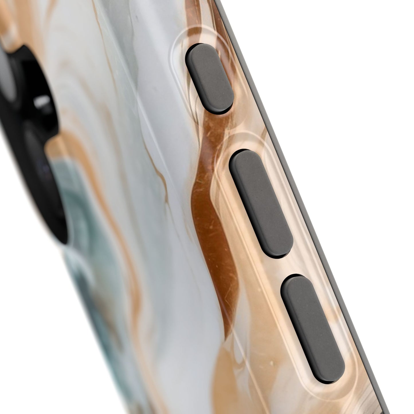 Stylish Magnetic Phone Cases, Abstract Marble Design for Everyday Use