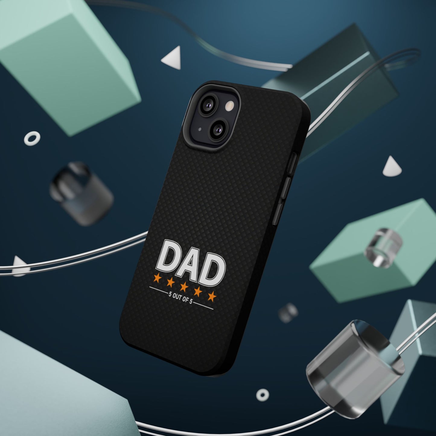 Dad 5 Out of 5 Stars Magnetic Phone Case