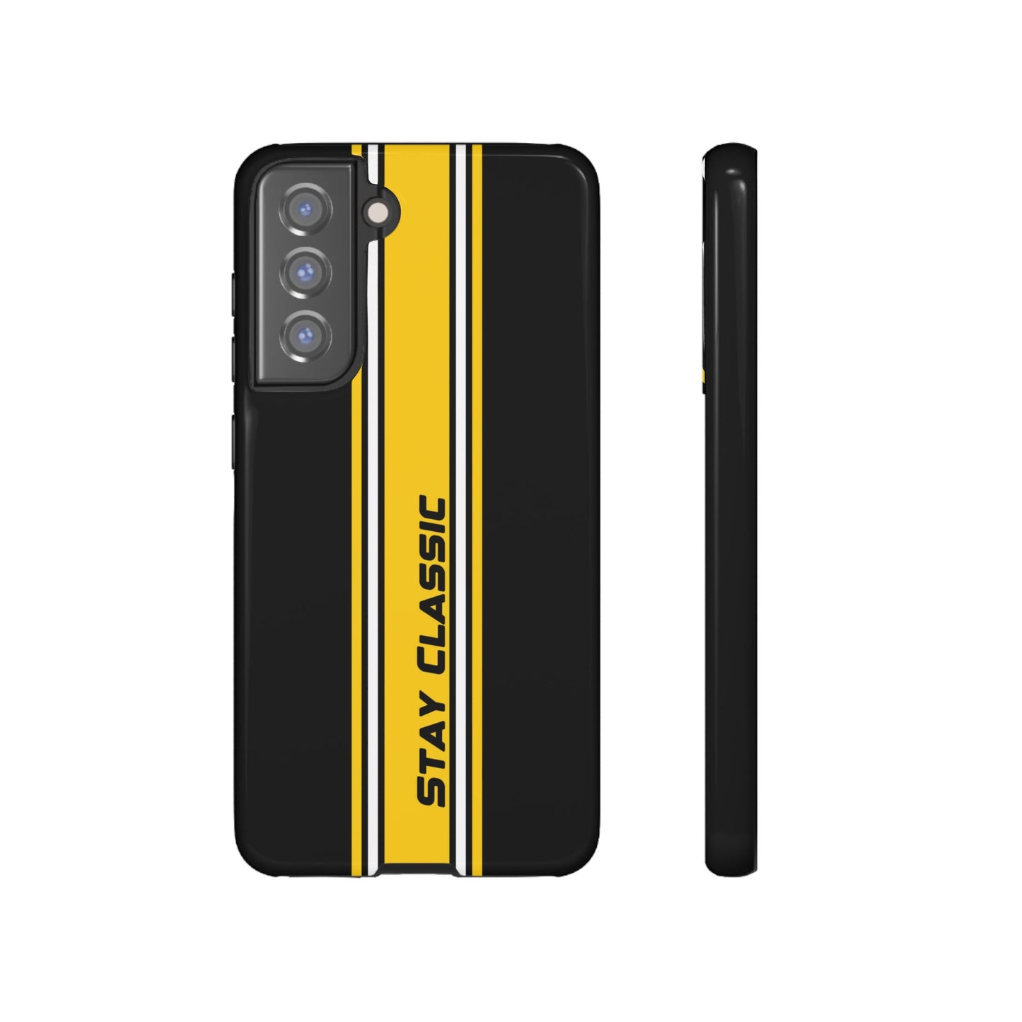 Stay Classic Tough Case – Minimalist Racing Design
