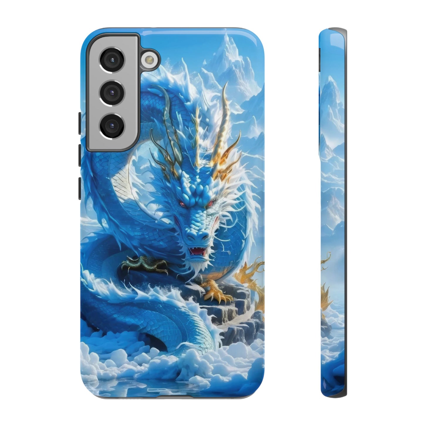 Ice Dragon Samsung Phone Case Fantasy Phone Cover