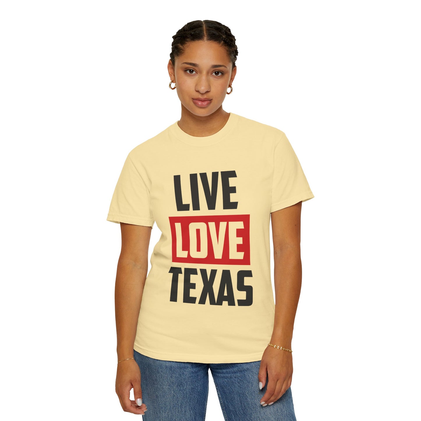 Live Love Texas Unisex T-Shirt | Casual Texas Pride Tee