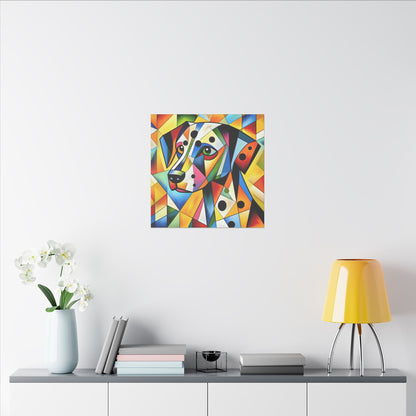Dalmatian Portrait - Canvas Print