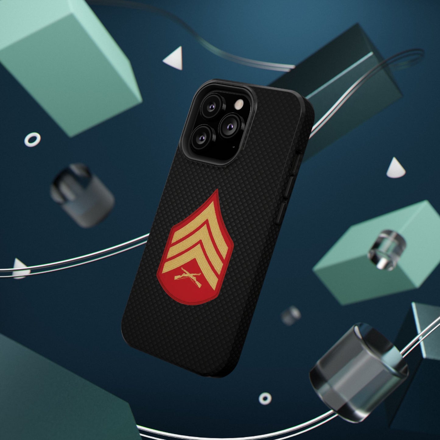 Rank Insignia Impact-Resistant Cases, Sergeant