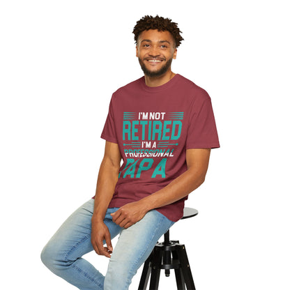 Professional Papa T-Shirt | Perfect Gift for Retired Dads