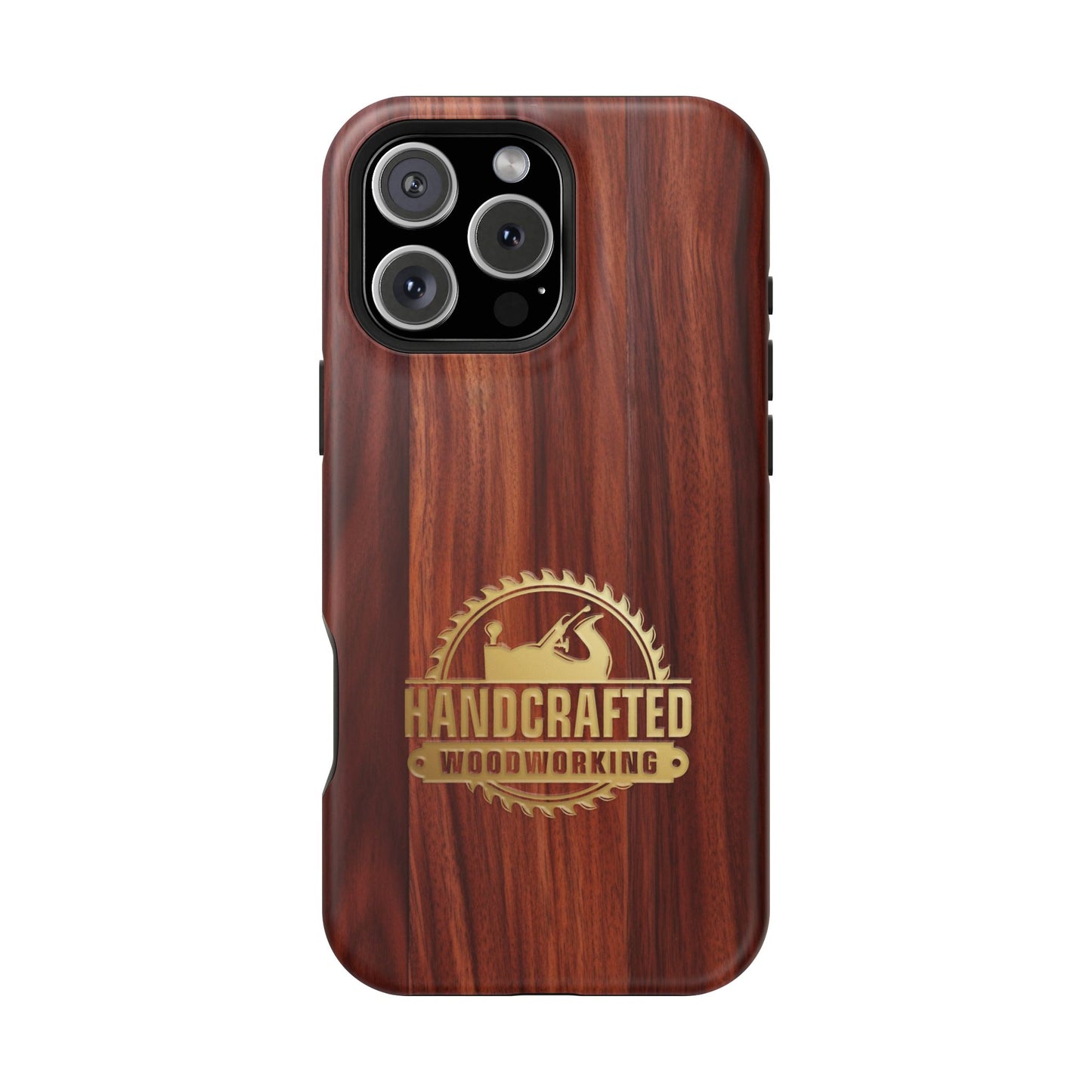 Woodworking Logo Magnetic iPhone Case