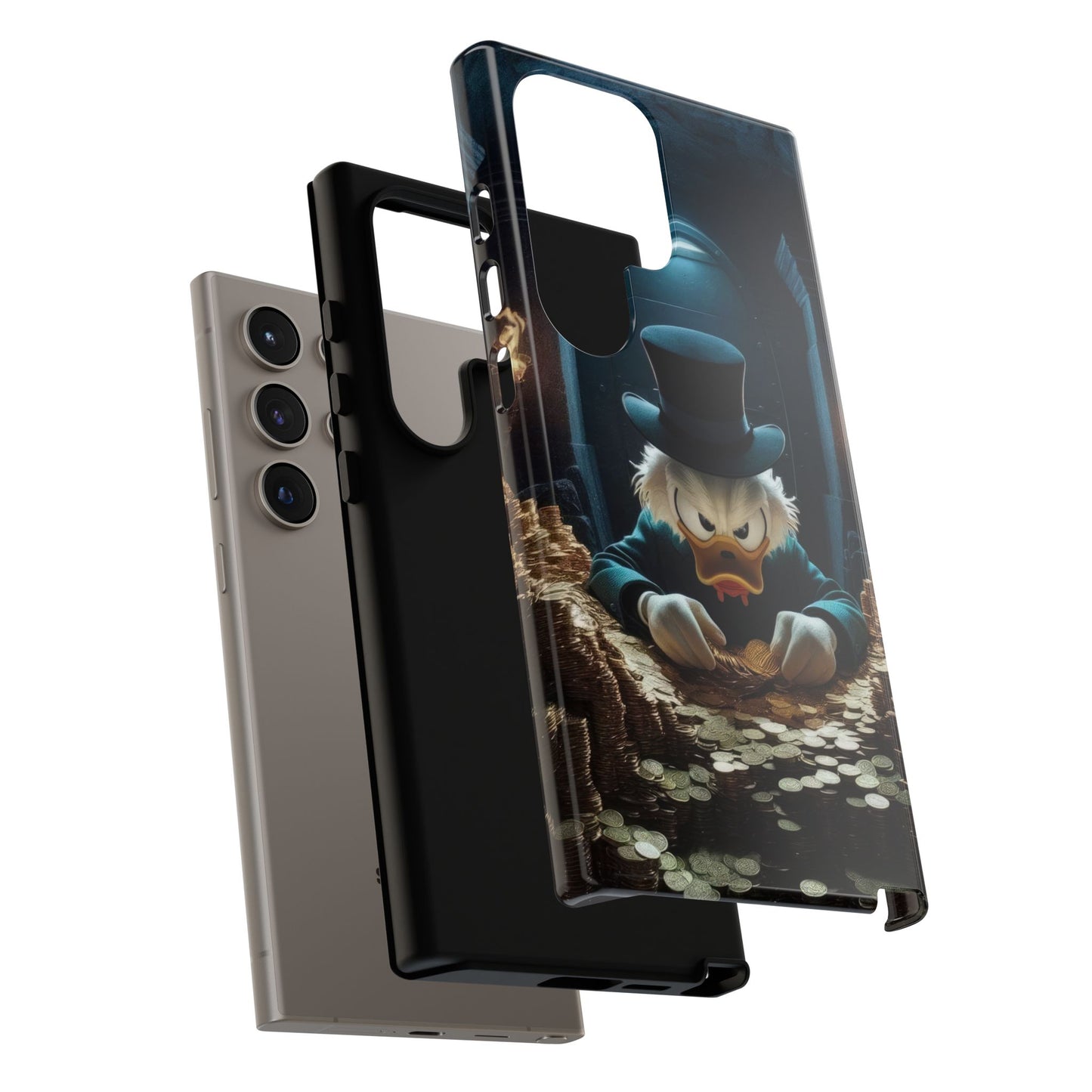 Scrooge McDuck Samsung Phone Case for Cartoon Lovers