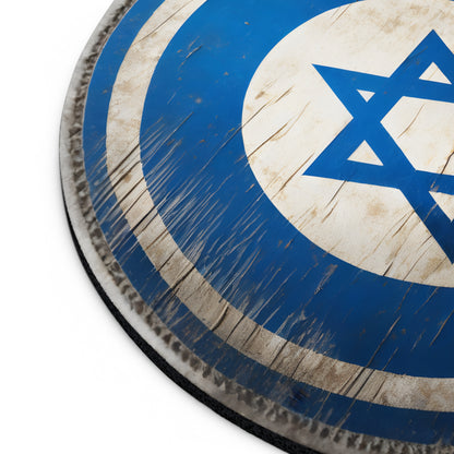 Vintage Israel Shield Mouse Pad