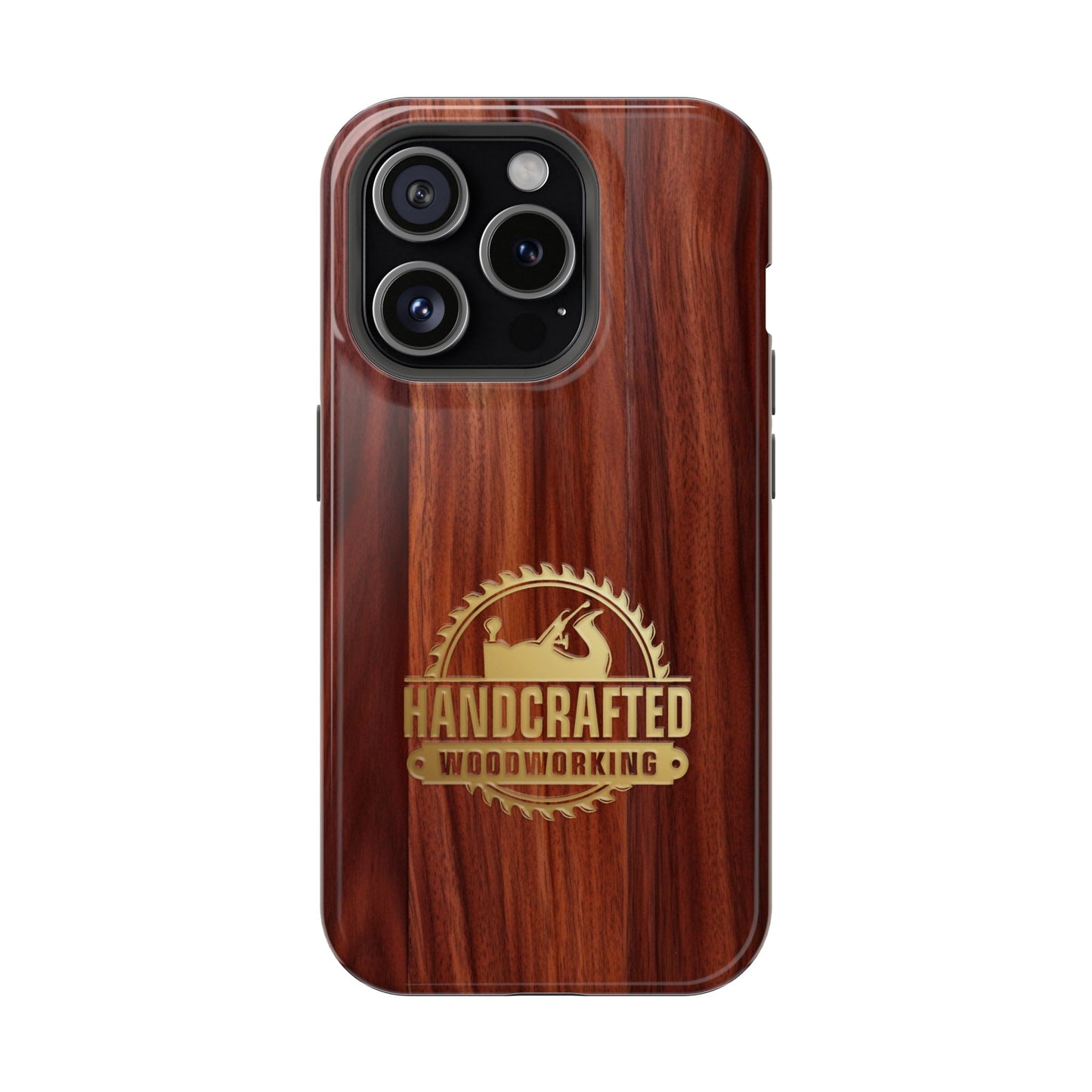 Woodworking Logo Magnetic iPhone Case