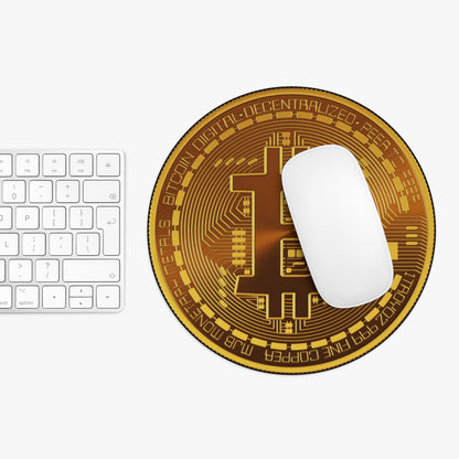 Crypto Pad, Round Mouse Pad