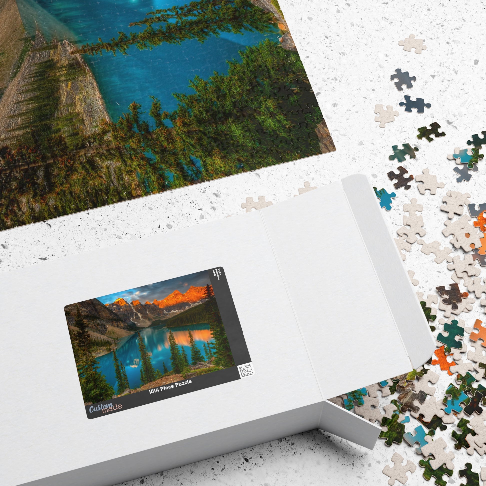Mountain Lake 1014 pcs Puzzle