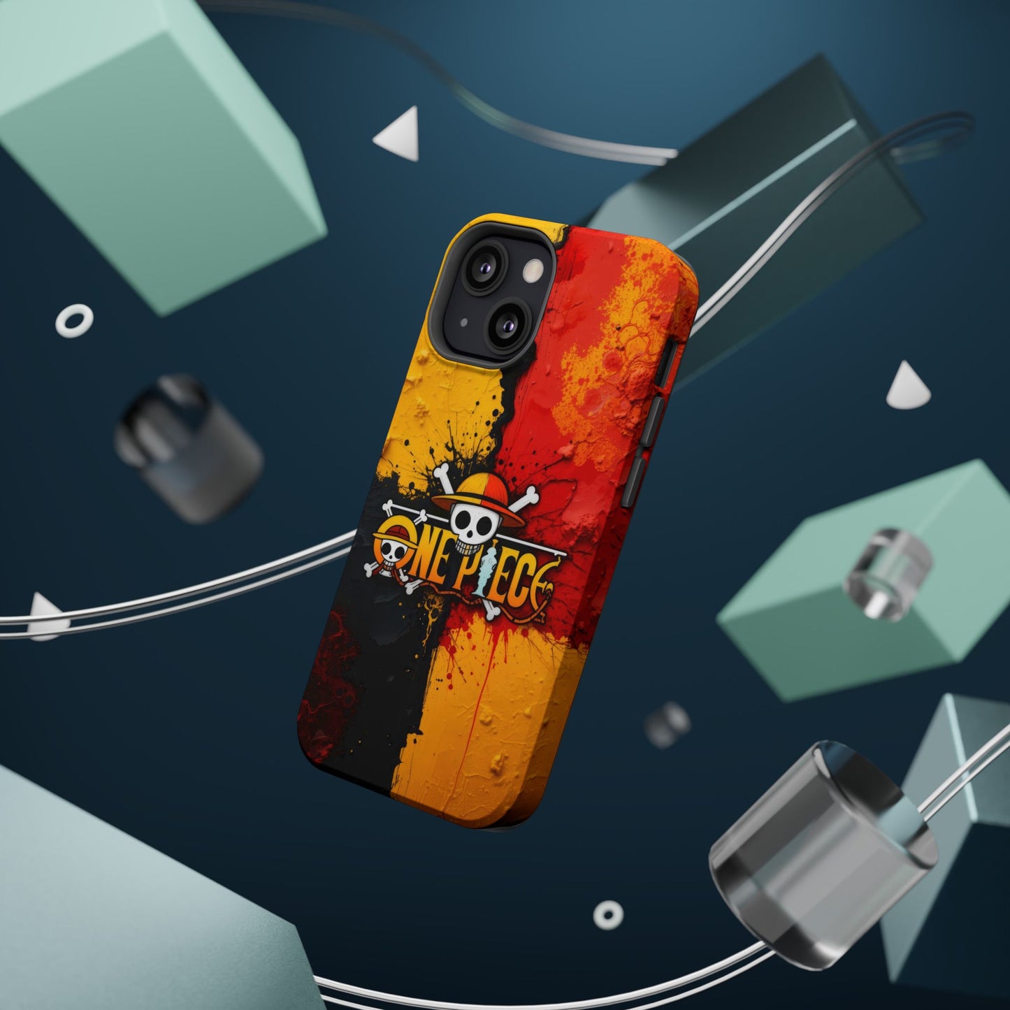 One Piece Vibrant Magnetic iPhone Cases, Anime Accessories