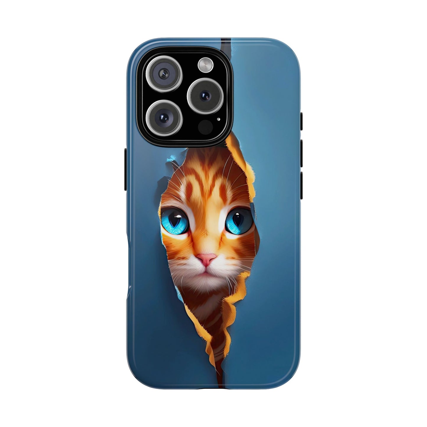 Curious Kitten Tough  Case for iPhone