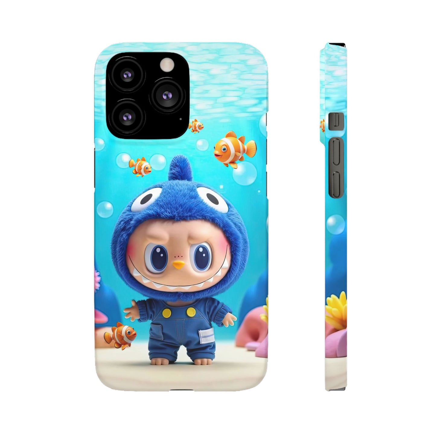 The Monsters Underwater Snap Case - Playful Design