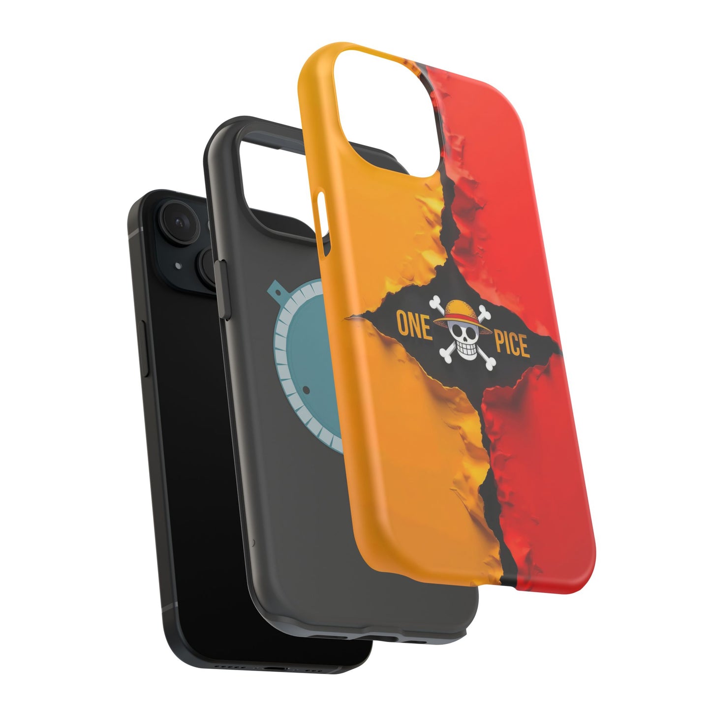 Bold One Piece Magnetic Tough Cases, Anime Phone Cover