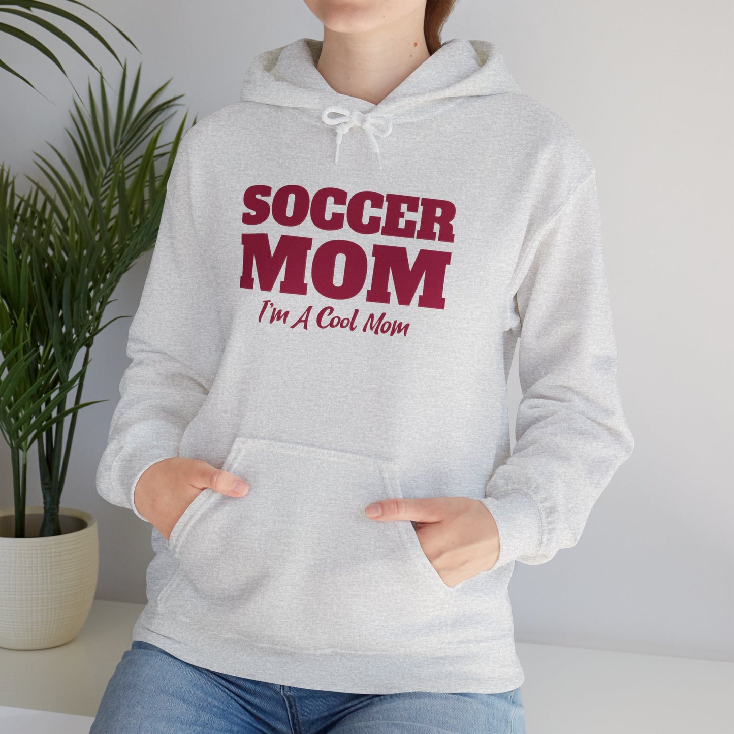 Soccer Mom I'm A Cool Mom Hooded Sweatshirt