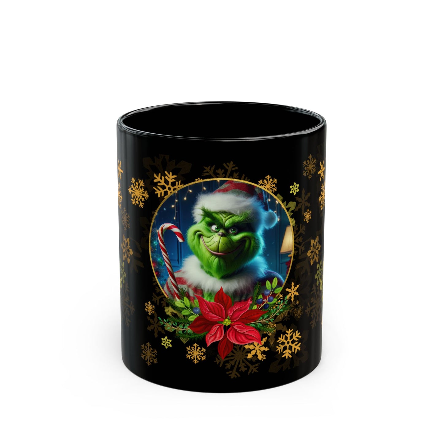 Naughty Nick Black Mug - 11oz, 15oz