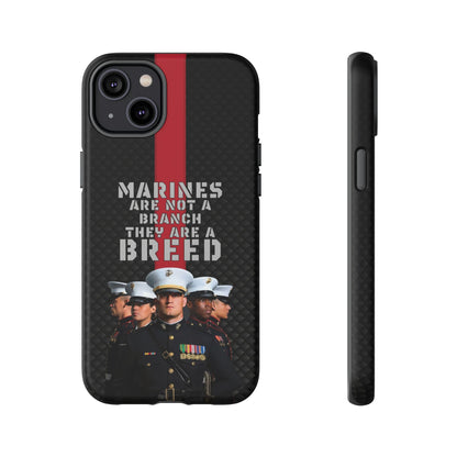 Marine Corps Tough iPhone Case - Proud Military Supporter