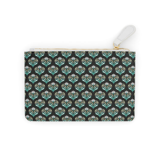 Classic Charm: Retro Flower Mini Clutch Bag