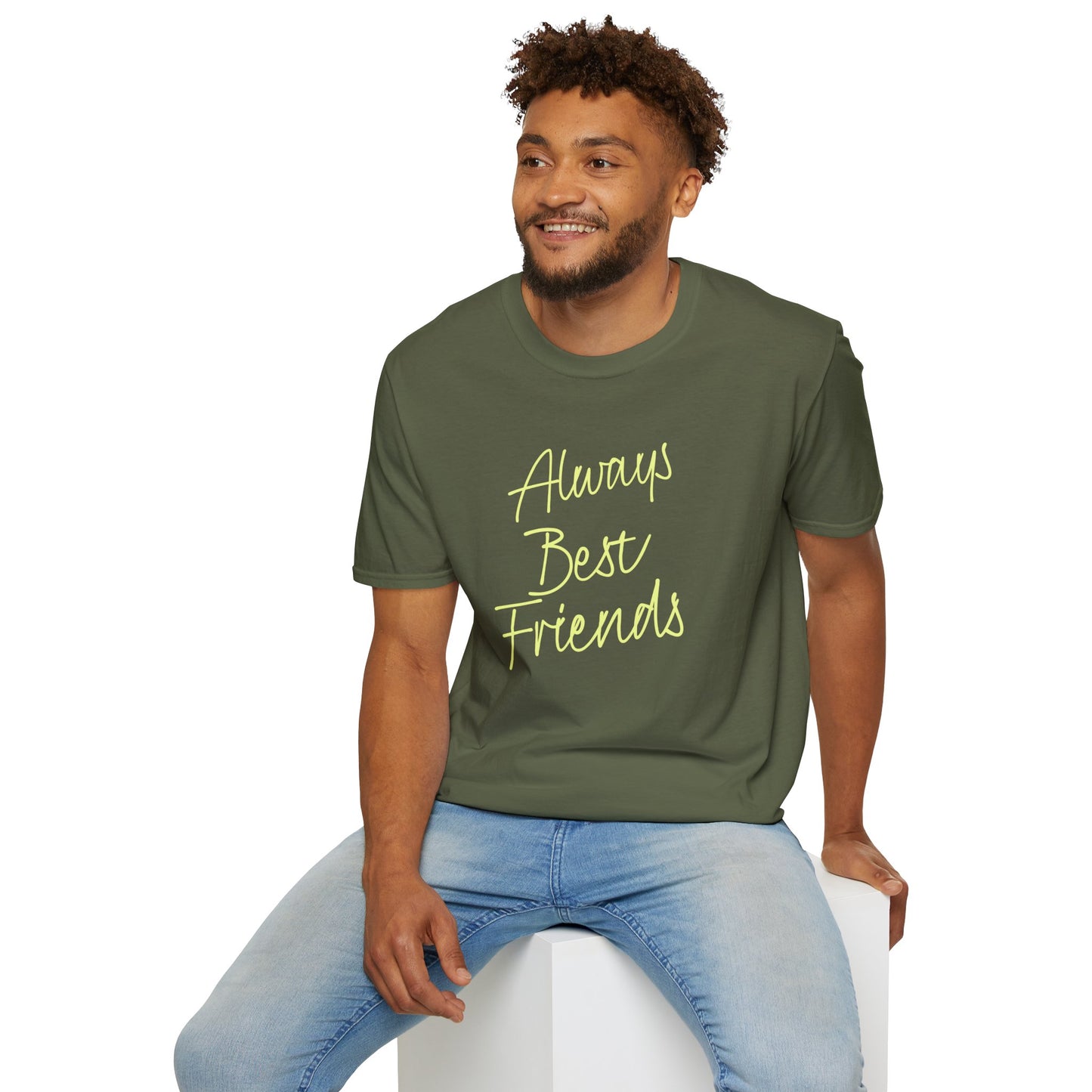 Always Best Friends Unisex Softstyle T-Shirt