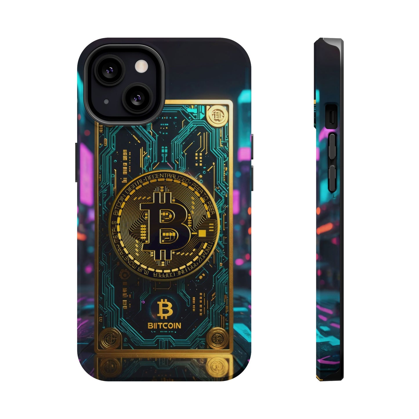 Bitcoin Magnetic Phone Case, Unique Phone Cover
