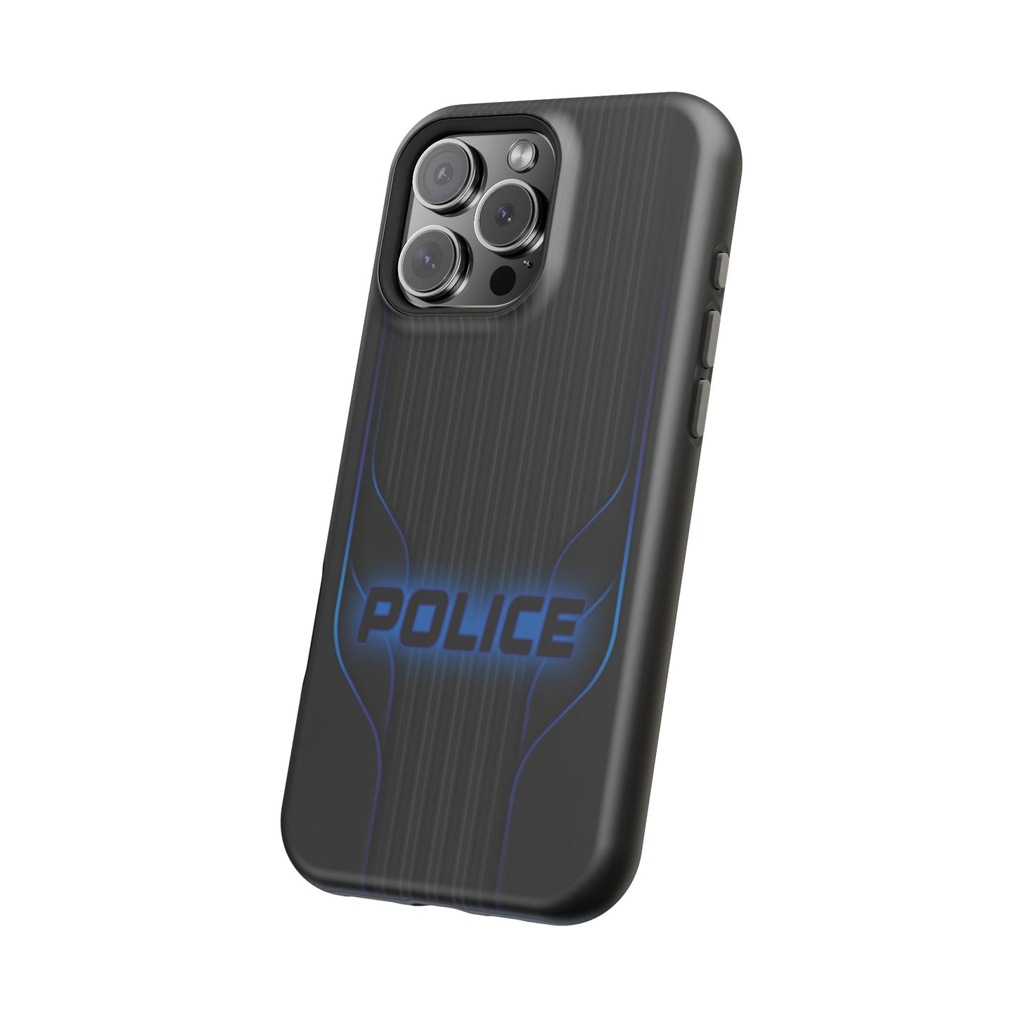 Police Magnetic Phone Cases, Blue Light