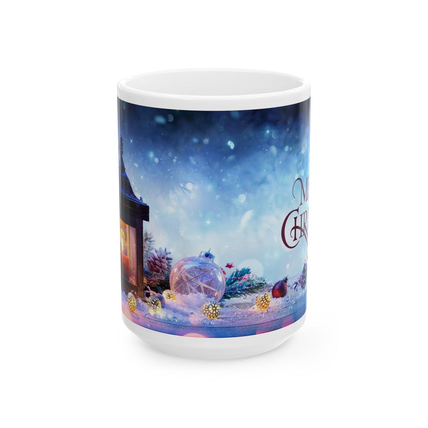 Silent Night Ceramic Mug, (11oz, 15oz)