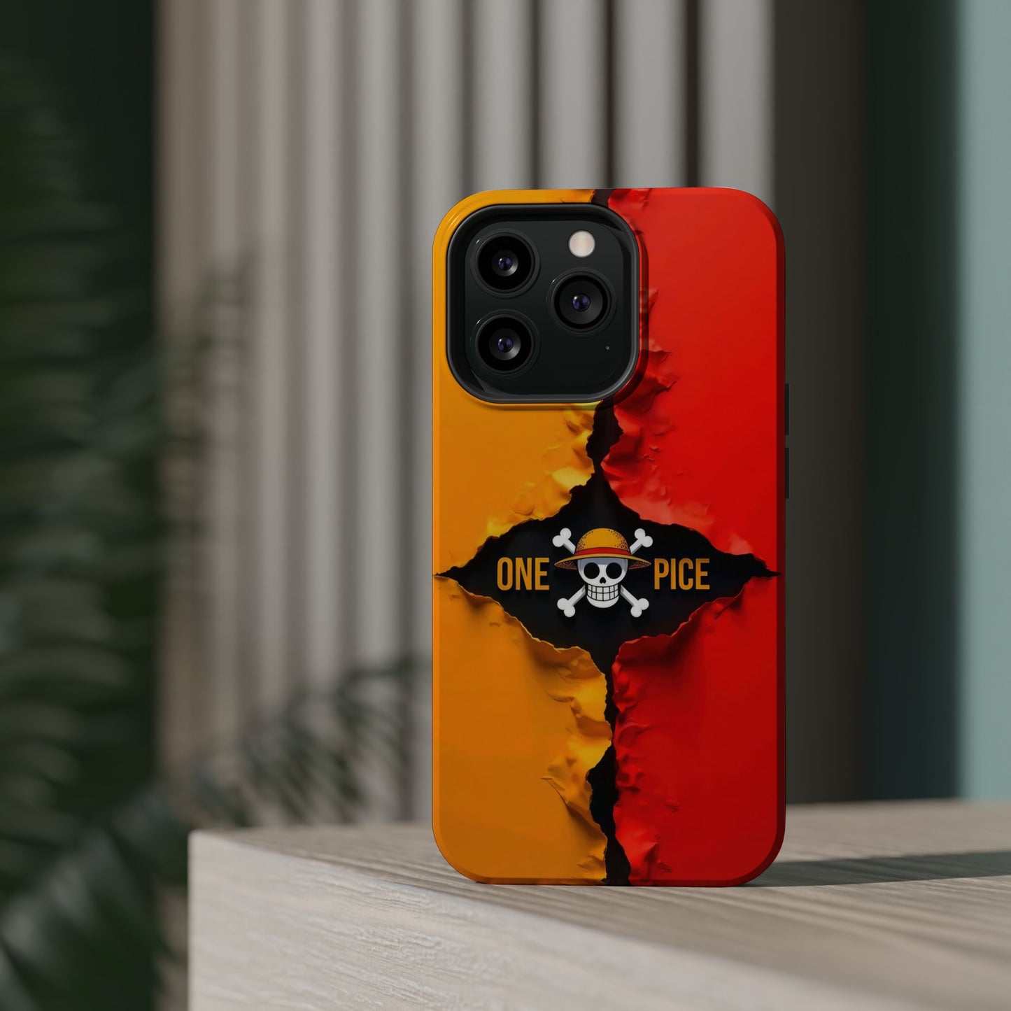 Bold One Piece Magnetic Tough Cases, Anime Phone Cover