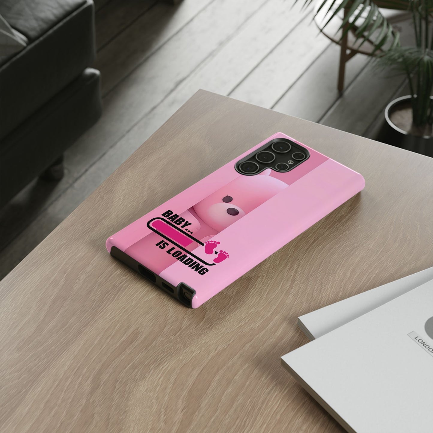 Cute Baby Loading Tough Case - Expecting Parents Accessory