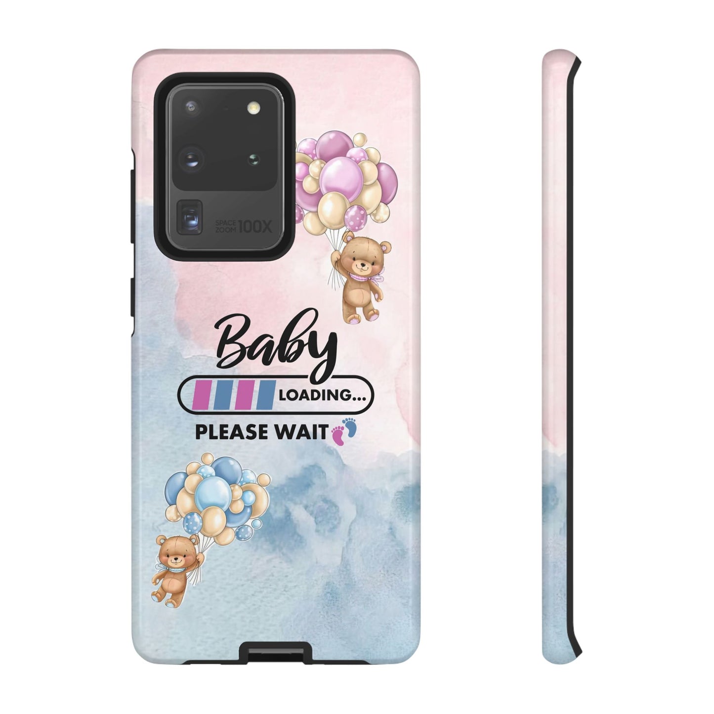 Cute Baby Loading Tough Case - Maternity Phone Cover