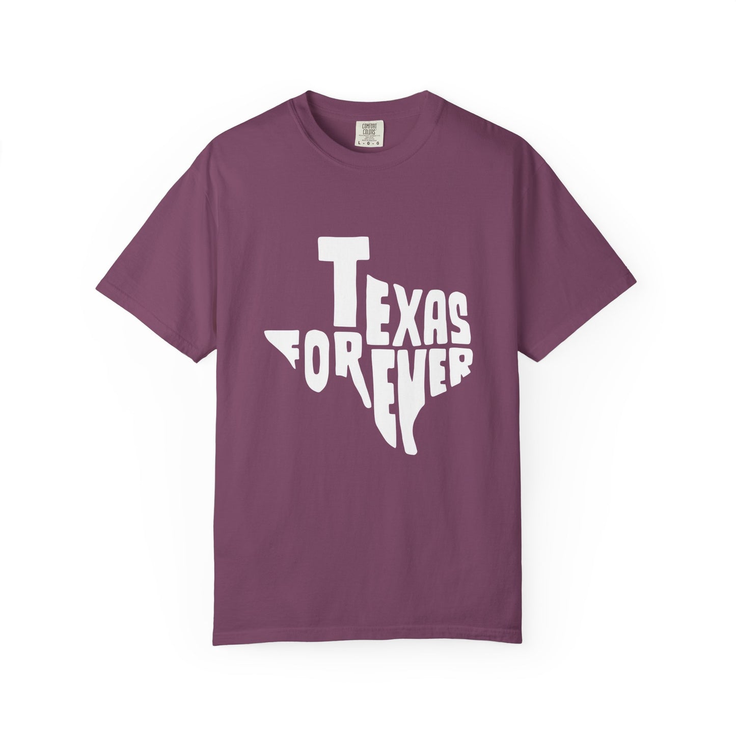 Texas Forever Garment-Dyed Unisex T-Shirt – Casual Comfort for Proud Texans