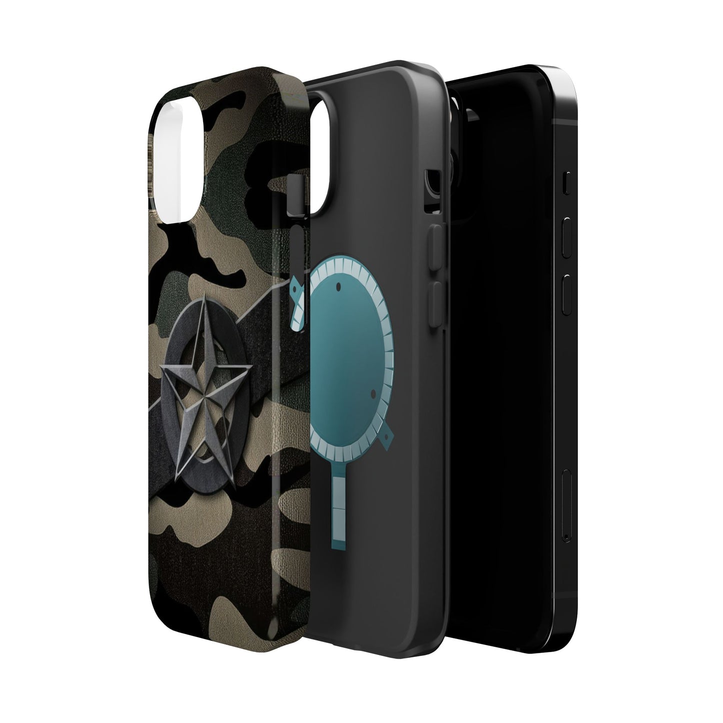 Military Camouflage Magnetic Cases