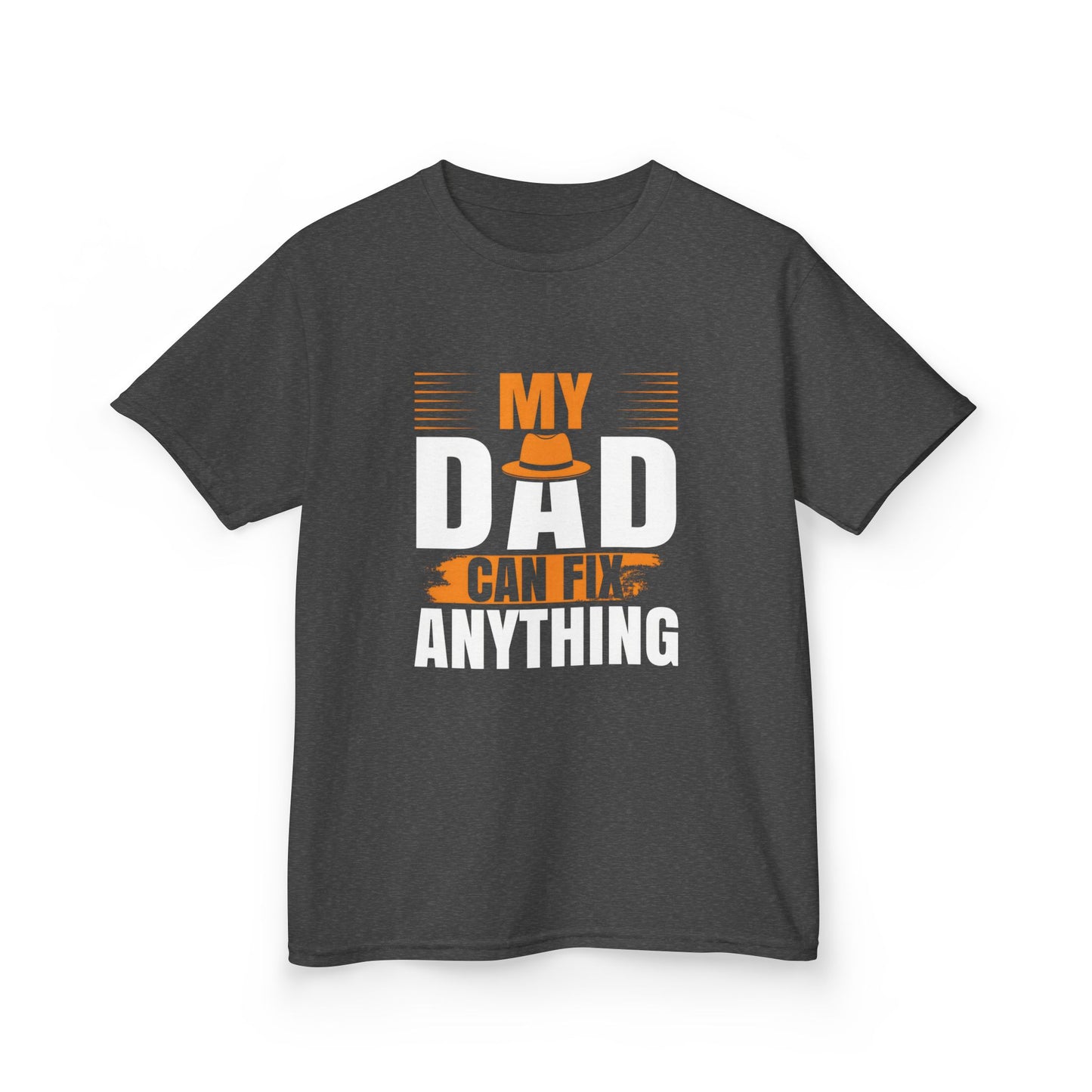 'My Dad Can Fix Anything' - Kids Heavy Cotton™ Tee